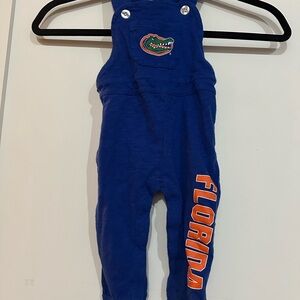 Colosseum Blue Overalls with University of Florida Gators